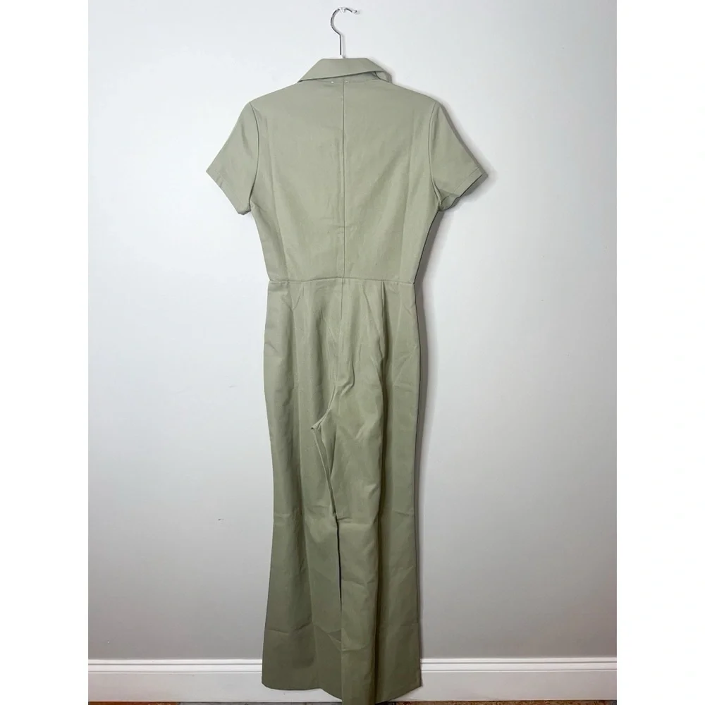 Princess Polly NWT Loretta Jumpsuit Khaki - Picture 9 of 10